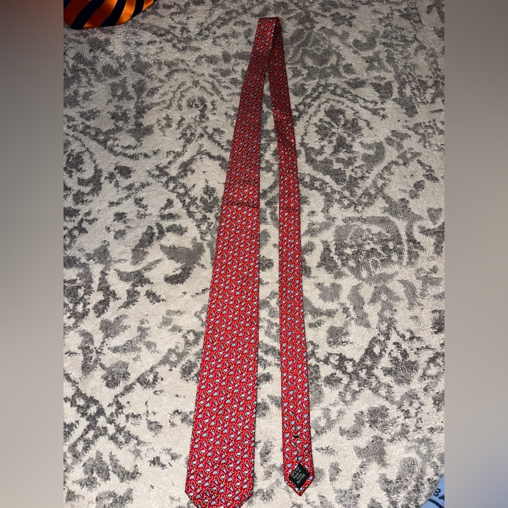 Men’s Jcrew red blue Turtle Tie